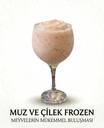 Muz Çilek Frozen